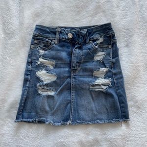 American Eagle Jean Skirt 00